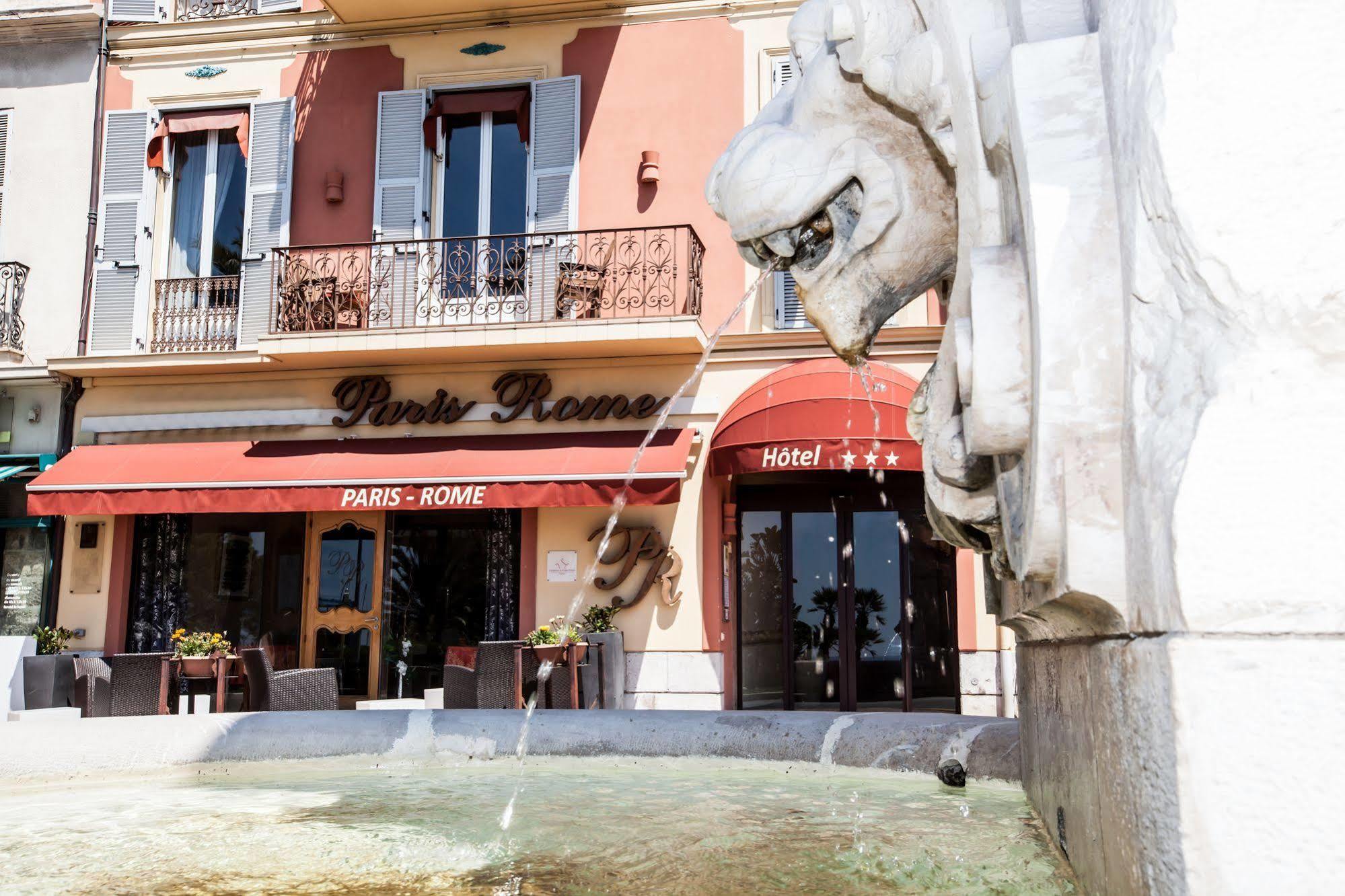 Paris Rome Otel Menton Dış mekan fotoğraf